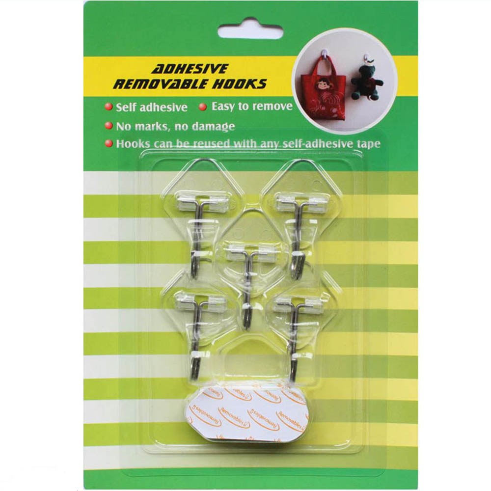 adhesive removable hook