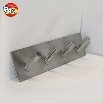 Self-adhesive metal wall hangers