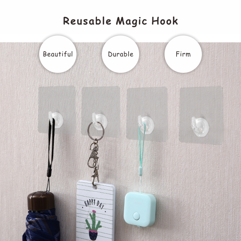 plastic wall sticky hook