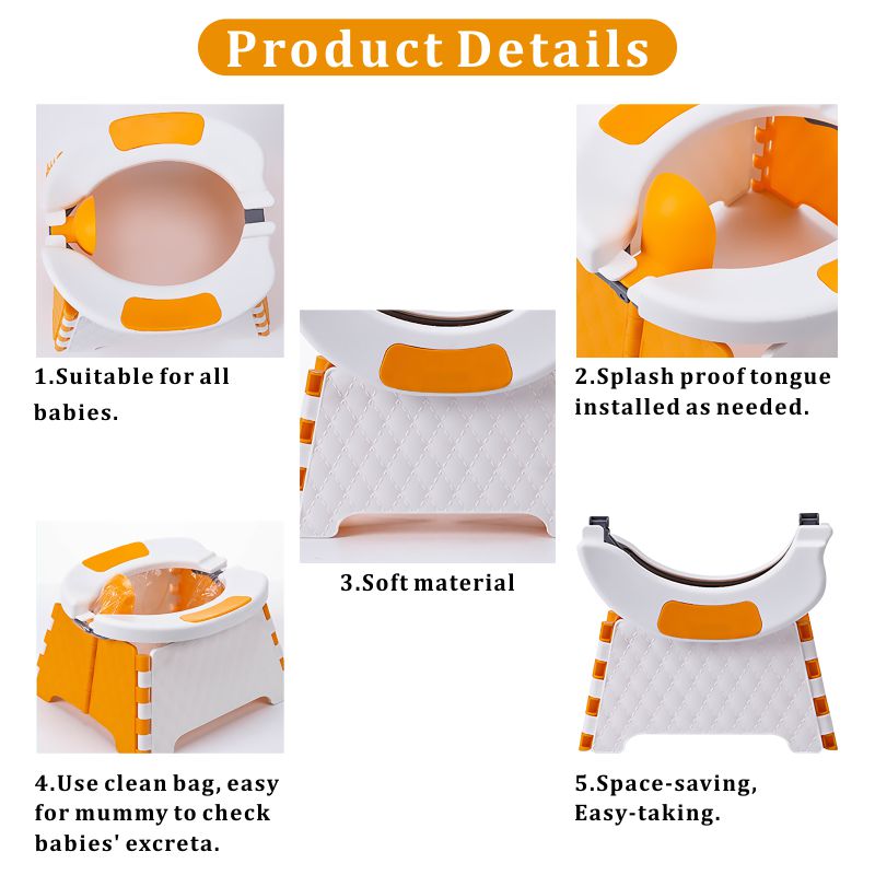 Foldable Toddler Travel Potty Chair