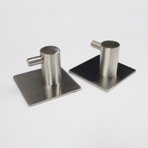 square stainless steel adhesive hook