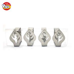 4PCS stainless steel indoor and outdoor reusable tablecloth clips