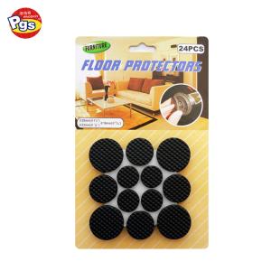 Black EVA foam furniture feet pad