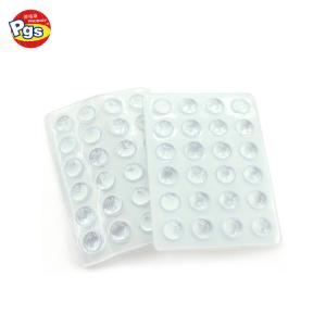 11mm round clear bumper pad glass protector