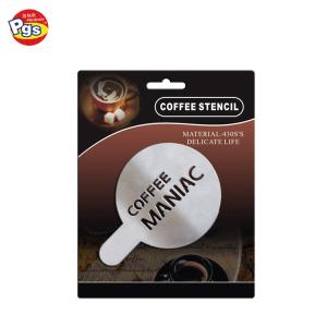 100ml maniac round latte art latte coffee stencils