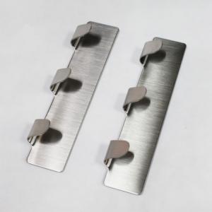 adhesive stainless steel hooks