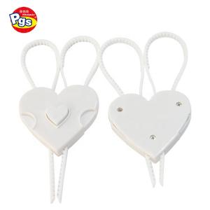 child safety heart shape plastic cabinet locks