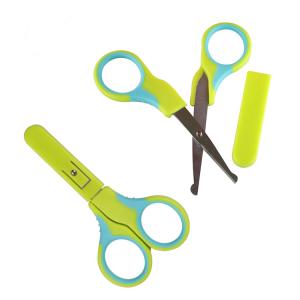  Hot selling Round headed Eco-Friendly Baby Safety Scissor 