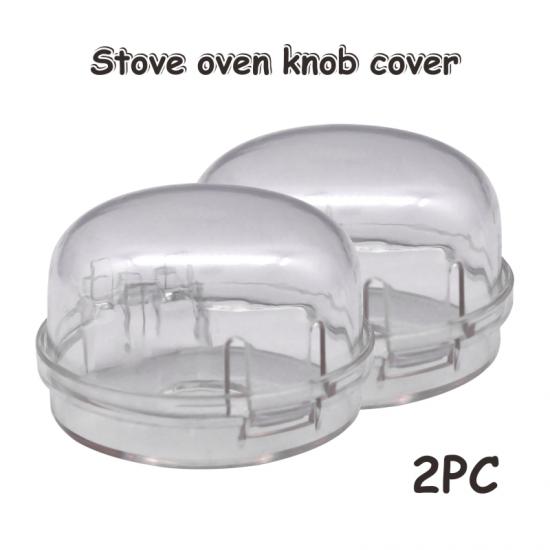 Babyproof gas stove knob cover kitchen accessories clear stove knob protect 