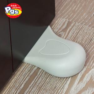 under door wedge light grey adhesive door stopper