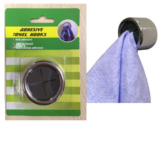 Hook Supplier Round Shape Reusable Plsatic Towel Hook For Bathroom