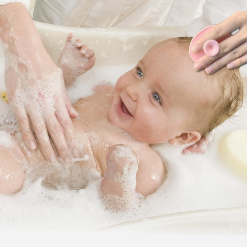 Горячие продажи мощной очистки прочный мягкий силиконовый детский шампунь ванна