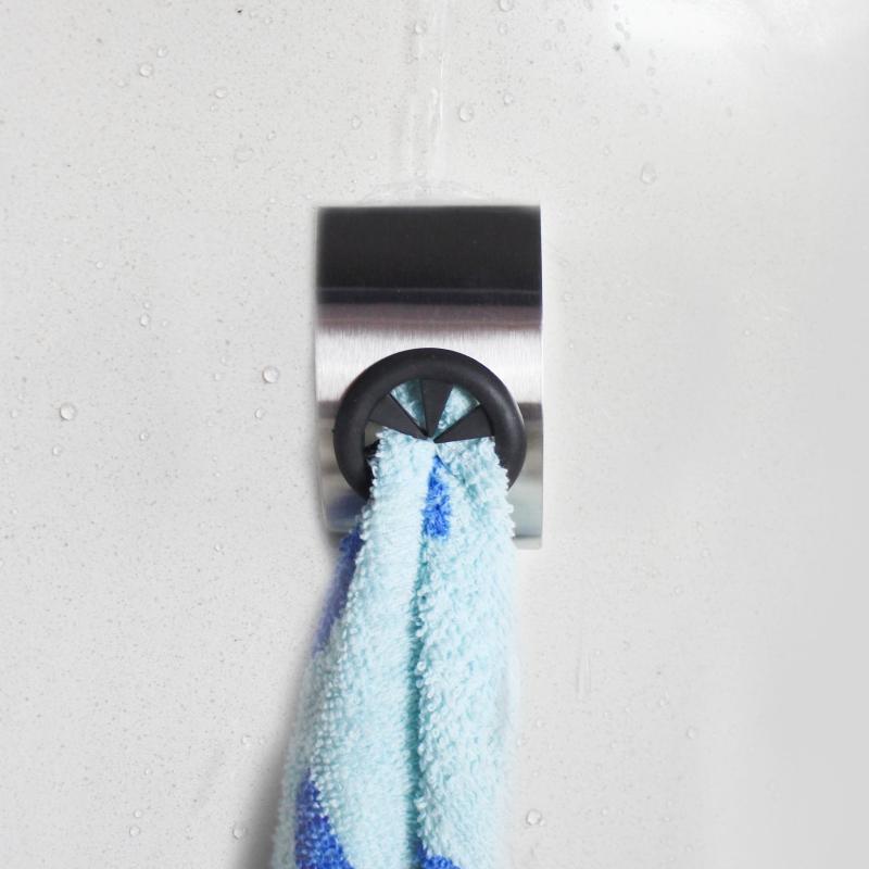 sticky bathroom clip stainless steel towel hooks