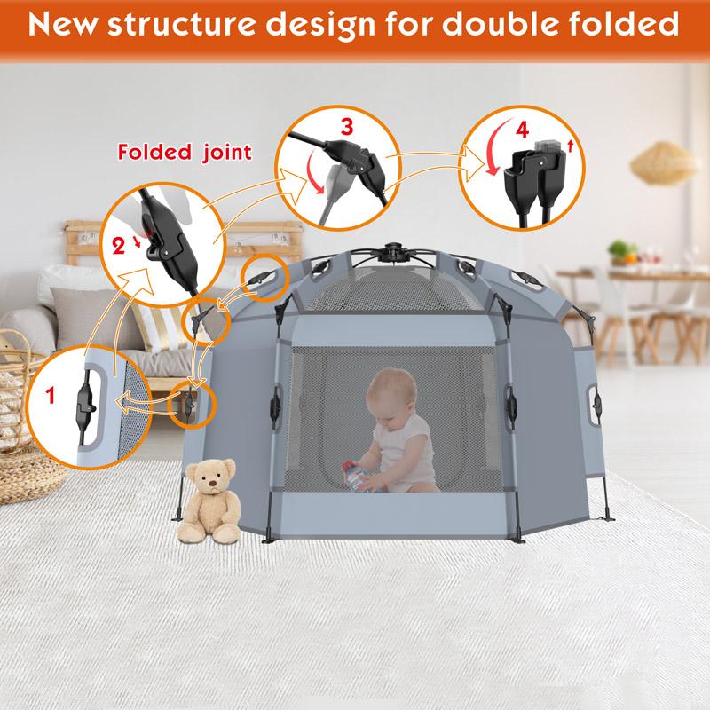 pop up baby play tent