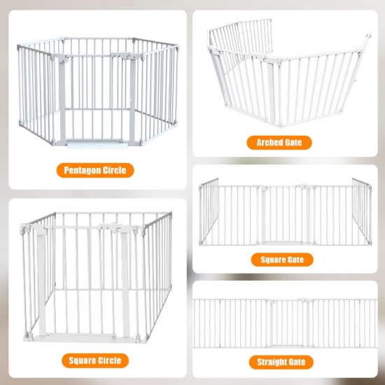 Wooden Home Baby Gate (Stylish)