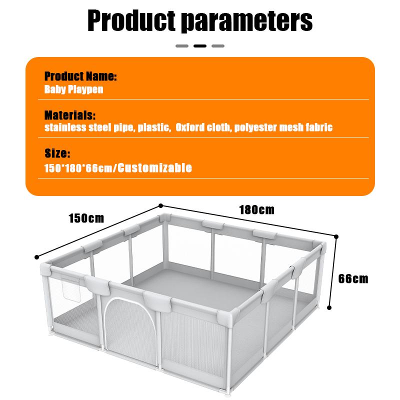 OEM & ODM Support baby safety playpen