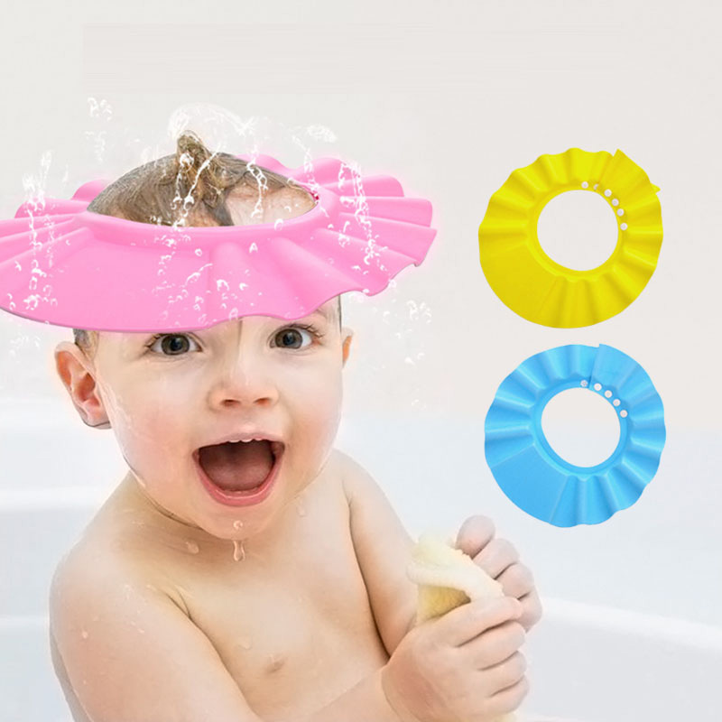 Детская безопасная шапочка для шампуня для защиты от купания в душе